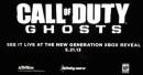 Infinity Ward veröffentlicht winziges Teaservideo zu Call of Duty: Ghosts und kündigt Weltpremiere bei der Xbox Enthüllung an Infinity Ward veröffentlicht winziges Teaservideo zu Call of Duty: Ghosts und kündigt Weltpremiere bei der Xbox Enthüllung an
