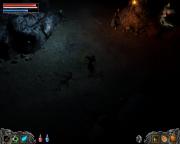 Luna leuchtet einen Dungeon aus
