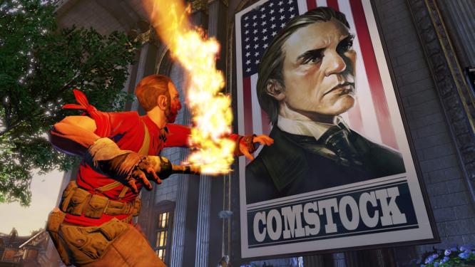 Politik spielt in Bioshock: Infinite durchaus eine Rolle, weswegen sich Ken Levine diversen Vorwürfen ausgesetzt sah.