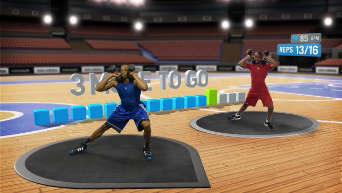 Adidas miCoach im Gamezone-Test: Adidas-Fitnessprogramm für Kinect und Move auf Herz und Nieren überprüft