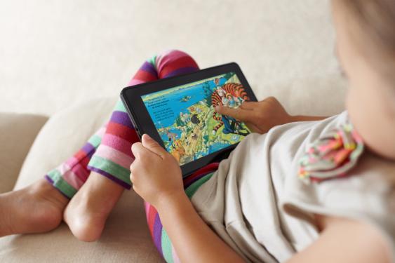 Das Amazon Kindle Fire-Tablet