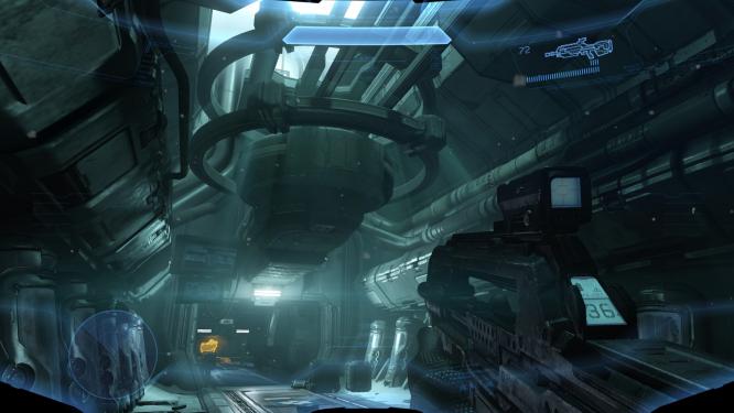 In Halo 4 sorgt der Spartan Laser erneut für Zerstörung. (1)