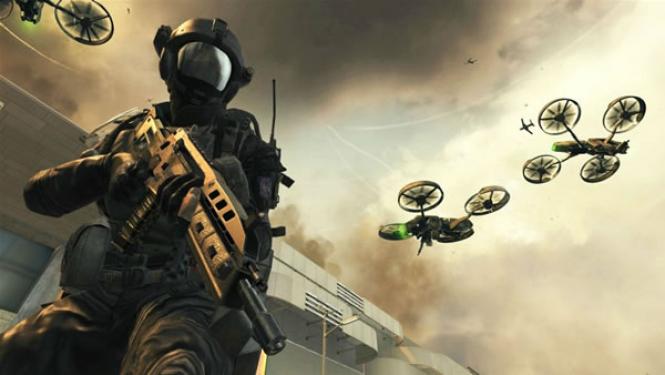Call of Duty: Black Ops 2 bedient sich wie Ghost Recon: Future Soldier einem Zukunfts-Szenario, sodass sich Ubisoft in einer Pressemitteilung einen kleinen Seitenhieb gegen die Konkurrenz nicht verkneifen konnte. (2)
