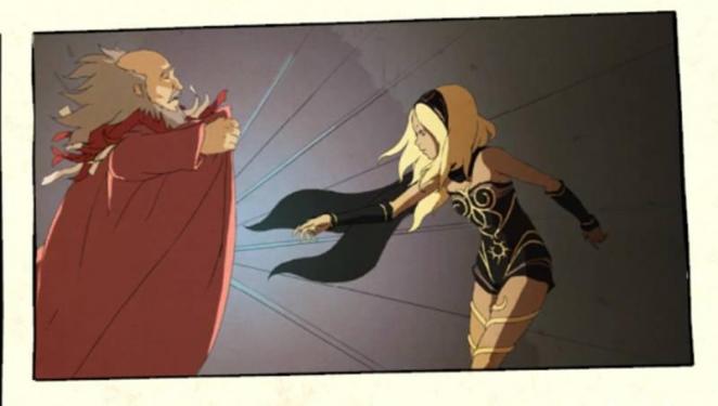 Schwarzer Humor und die Naivität der Protagonistin Kat treffen in Gravity Rush aufeinander