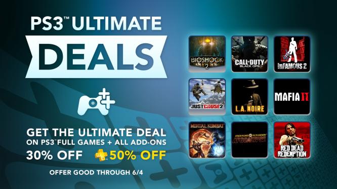 Die PS3 Ultimate Deals kommen viellecht auch nach Europa.