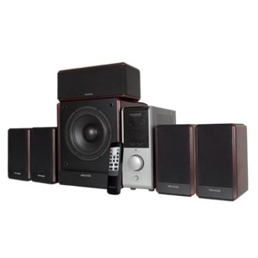 Surround am PC ist mit mehreren Alternativen umsetzbar, hier ein Microlab FC730 PC-Boxenset