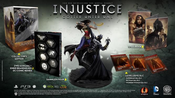 Injustice: Götter unter uns erscheint auch als Collector's Edition. (5)