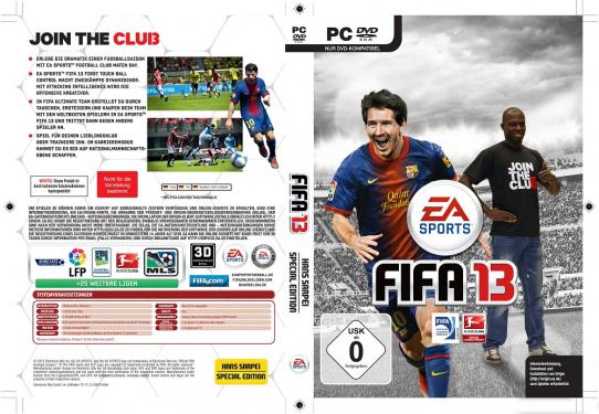 Das ist die Hans Sarpei Edition von FIFA 13. (2)