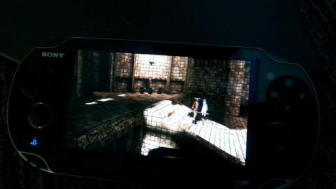 Ico auf der PS Vita, dank Remote-Play ist es möglich.