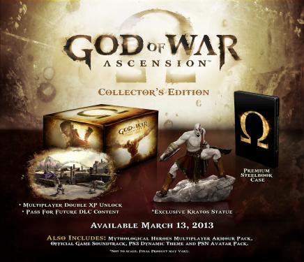 God of War: Ascension wird in zwei Sammlerausgaben erscheinen, offenbar aber nicht in Deutschland. (7)