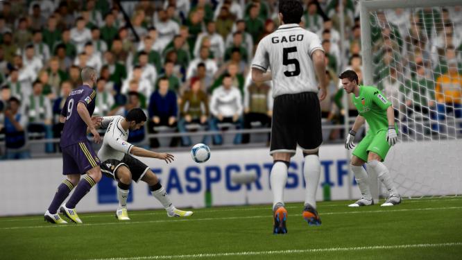 FIFA 13 auf der Wii U enthält nicht alle aktuellen Features.