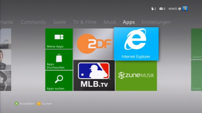 Das neue Xbox 360 Dashboard. (1)