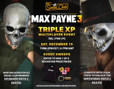 In Max Payne 3 findet ein Triple-XP-Weekend statt.