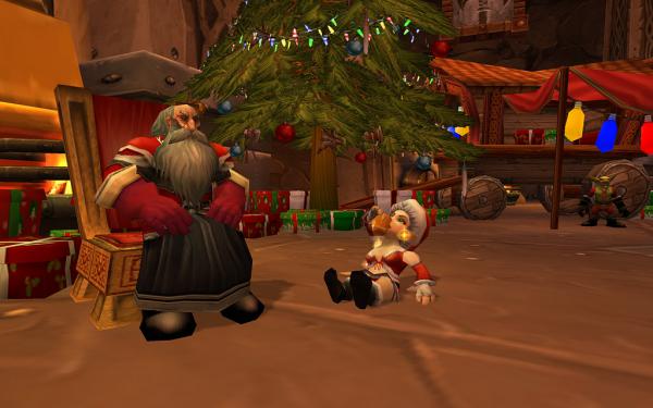 In World of Warcraft wird das Winterhauchfest gefeiert.