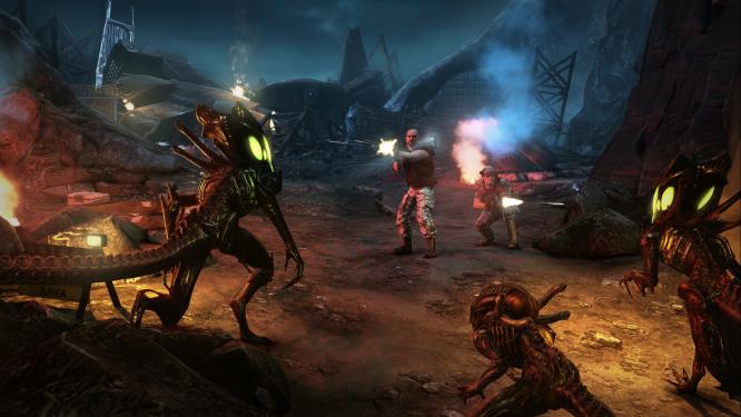 Aliens: Colonial Marines wurde nicht von Prometheus beeinflusst. (10)