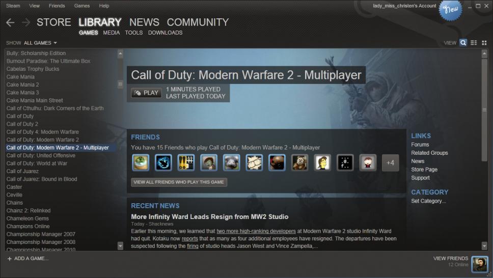 [27/04/10] Steam-Updates können nun schneller erscheinen.