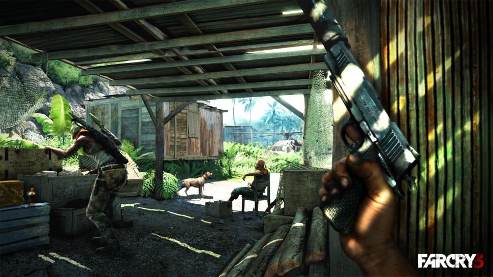 [17/08/11] In Far Cry 3 muss unter anderem aus einem brennenden Gebäude entkommen werden. (4)
