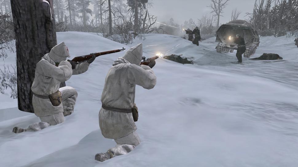 [24/07/12] Sowjetische Sniper nehmen deutsche Truppen unter Beschuss. In Company of Heroes 2 spielen wir die Zeit von 1941 bis 1945 - der kriegserklärung Deutschlands an Russland bis zum Einmarsch der Roten Armee in Berlin. 