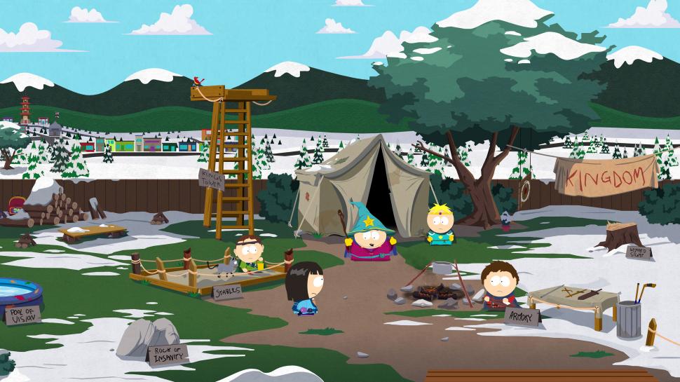 [23/07/12] Das "Königreich" unserer Clique von Mittelalter-Begeisterten in South Park: Der Stab der Wahrheit.