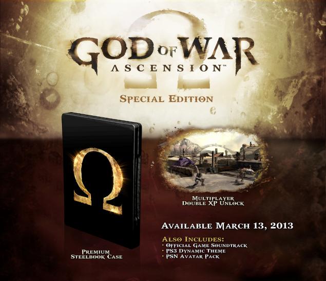 [12/10/12] God of War: Ascension wird in zwei Sammlerausgaben erscheinen, offenbar aber nicht in Deutschland. (8)