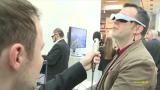 Cebit: Beeindruckende Multimedia-Brille samt Headtracker im Video