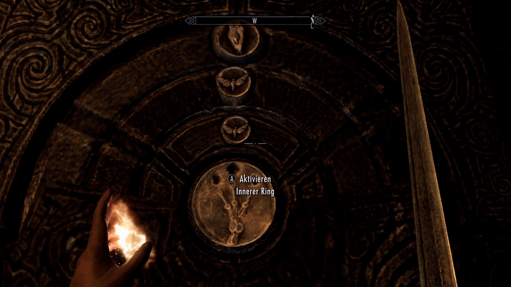 Solche Schlösser müssen in Skyrim mithilfe einer Klaue geknackt werden.