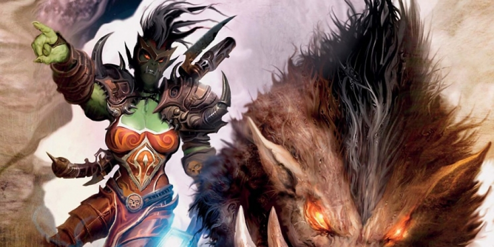In WoW jagt ein Spieler Wildschweine, bis er Level 60 erreicht hat.