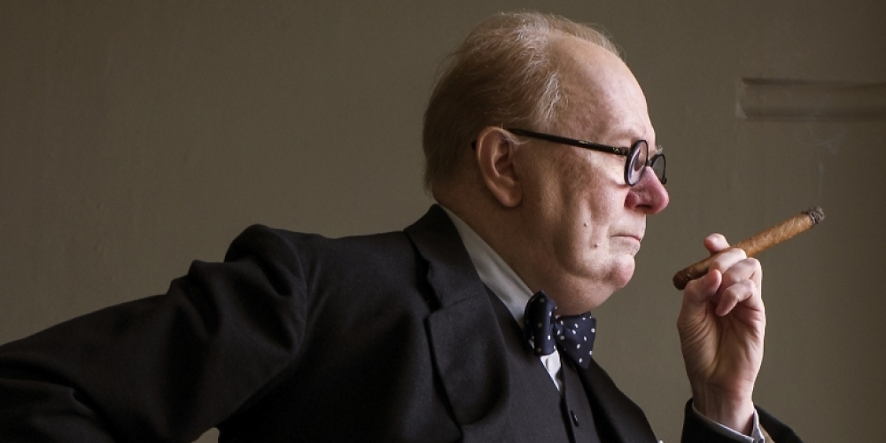 Gary Oldman als britischer Premierminister Winston Churchill in "Churchill - Die dunkelste Stunde"
