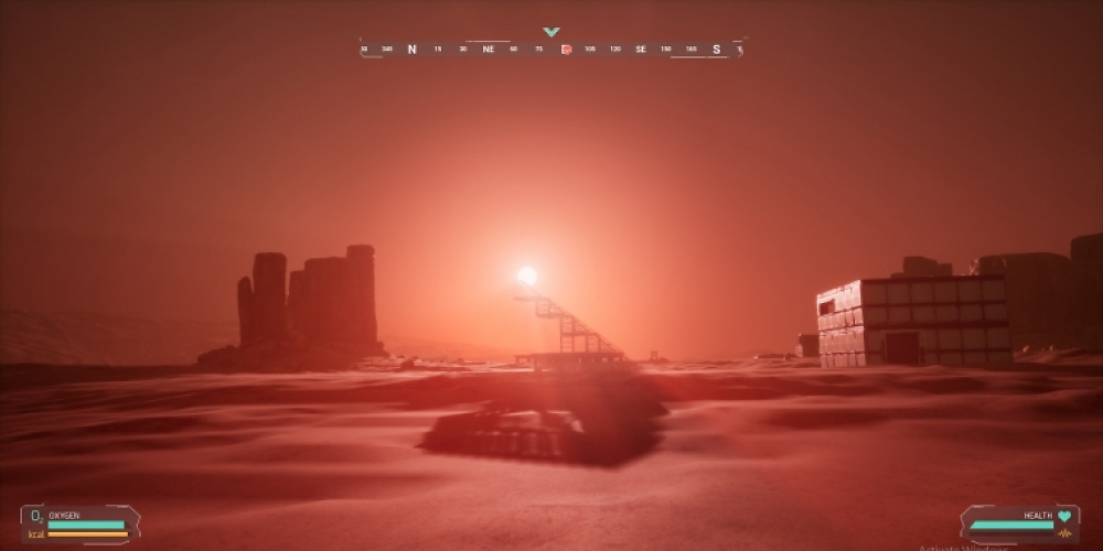 In Memories of Mars können Spieler ganz frei eigene Strukturen errichten.
