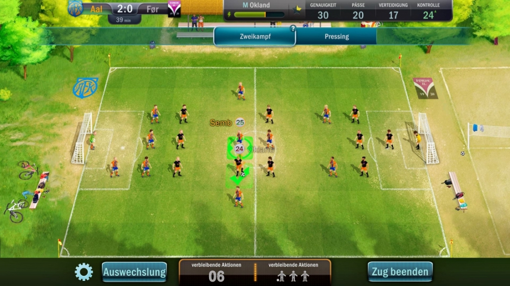 Football, Tactics and Glory im Test: Unterhaltsamer Fußball-Manager für zwischendurch​