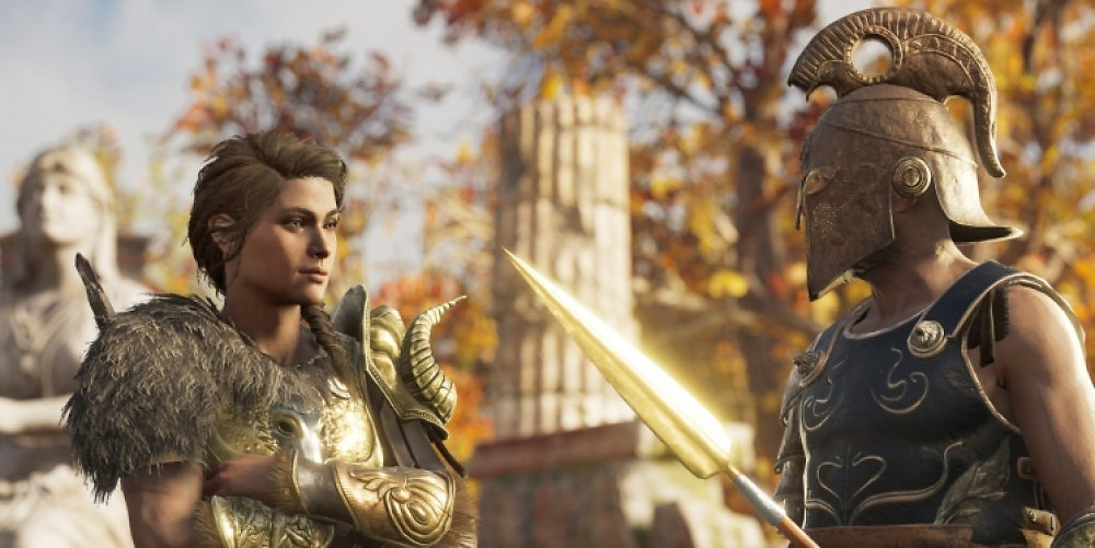 Heldin Kassandra im neuen Assassin's Creed Odyssey.