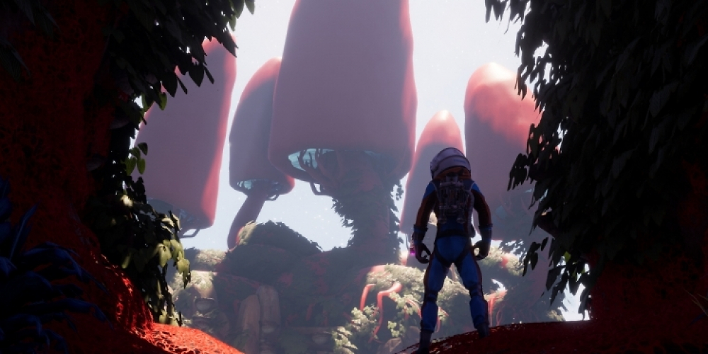 Journey to the Savage Planet in der E3-Vorschau: Bunter und freundlicher Ego-Shooter (3)