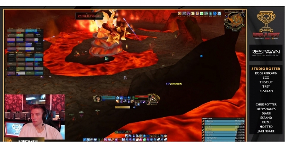 Molten Core in WoW Classic. 