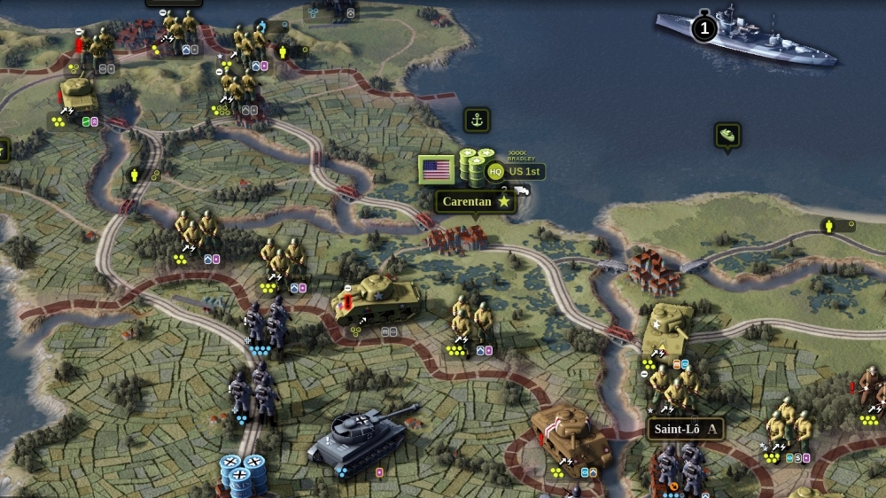 Unity of Command 2 - Hexfeldstrategie im Test: Die Vorräte nicht vergessen!