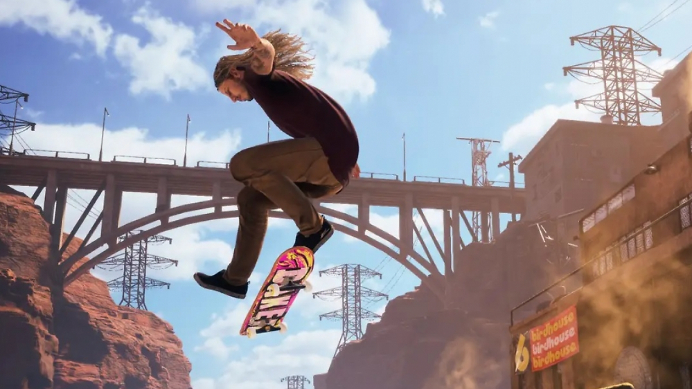 Neues Arcade-Game auf Steam sperrt Tony Hawks unsterbliche Seele in ein Dampfross