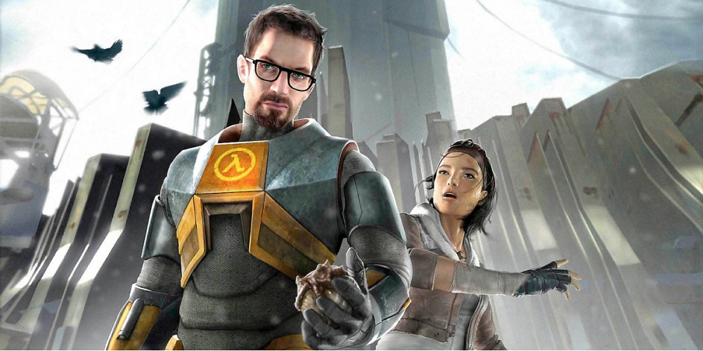 Gordon Freeman und Alyx Vance aus Half Life