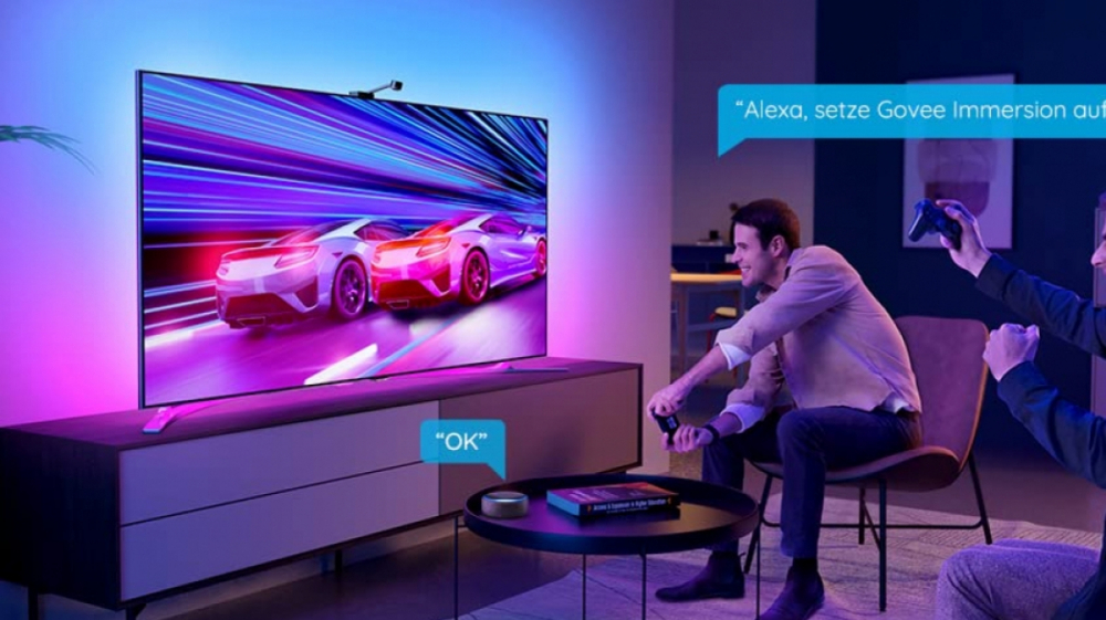 Mehr Immersion für Gamer: "Ambilight" zum Nachrüsten von Philips Hue & Govee LED jetzt günstiger