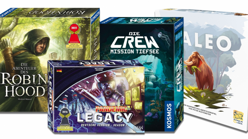 Brettspiele im Vergleich: Die vier besten kooperativen Spiele