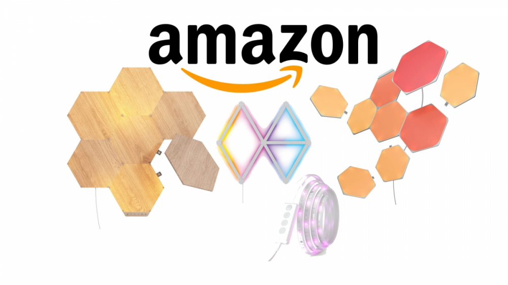Amazon haut Nanoleaf günstiger raus: Rabatt auf Shapes, Lines, Hexagon, Canvas