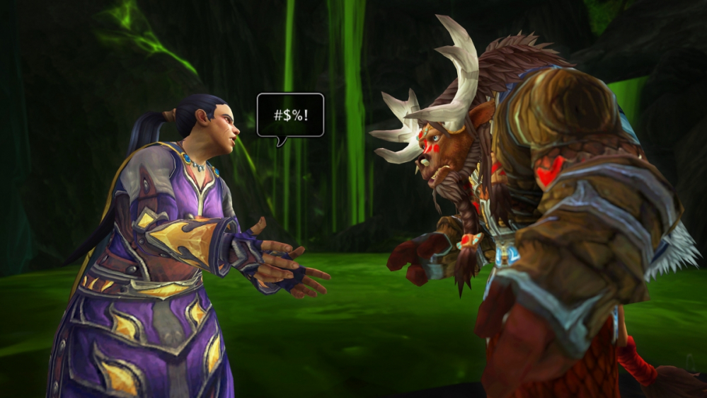 Ihr müsst jetzt versprechen, nicht gemein zu anderen Spielern in World of Warcraft zu sein