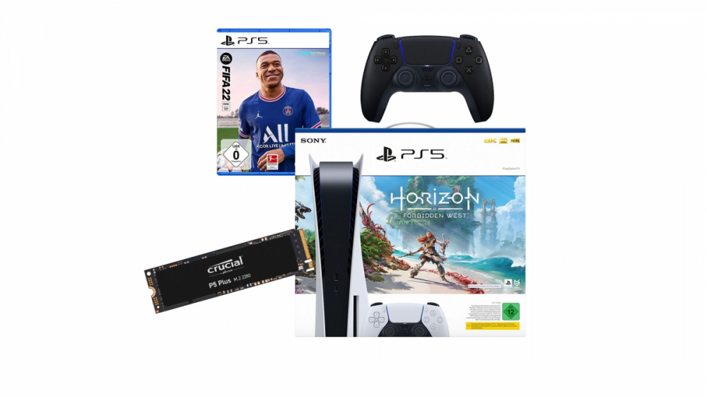 PS5 kaufen: PS5-SSD 1TB 40% günstiger bei Amazon (Update: Heute PS5-Drop bei Sony)