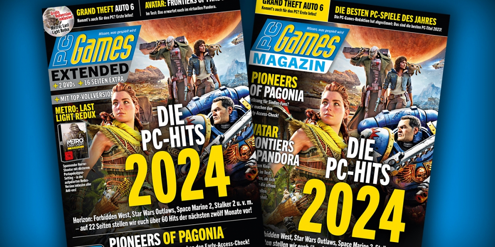 PC Games 02/24 mit großer Coverstory zu den PC-Hits 2024, Early-Access-Check zu Pioneers of Pagonia u. v. m.
