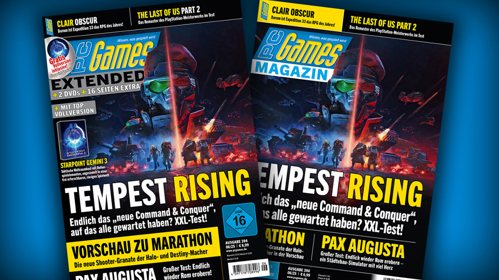 PC Games 06/25: Mit Coverstory zu Tempest Rising, Anspielbericht Marathon, Test zu Last of Us 2 Remastered u. v. m.