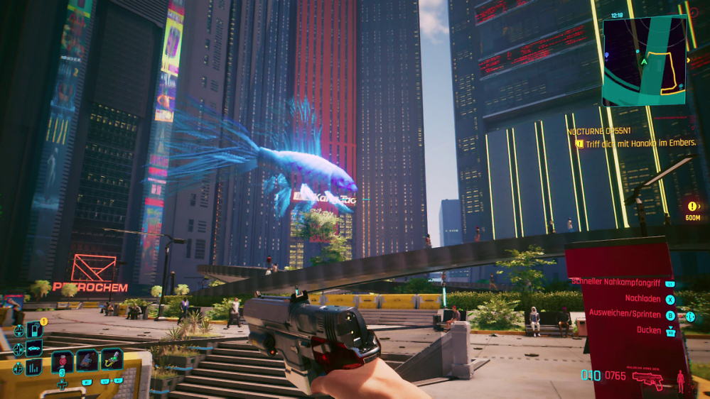 Cyberpunk 2077: Tolle Optik durch kinoreife Rauch-Effekte