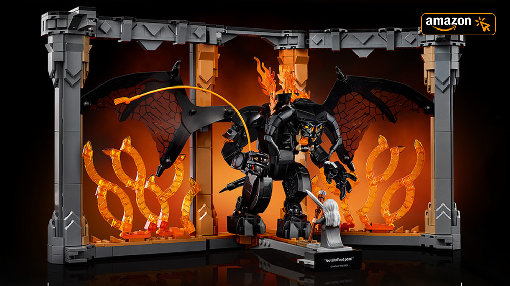 "Du kannst nicht vorbei!" - an diesem Deal! Lego Herr der Ringe Balrog Bücherstütze zum Bestpreis - inkl. Gandalf Minifigur