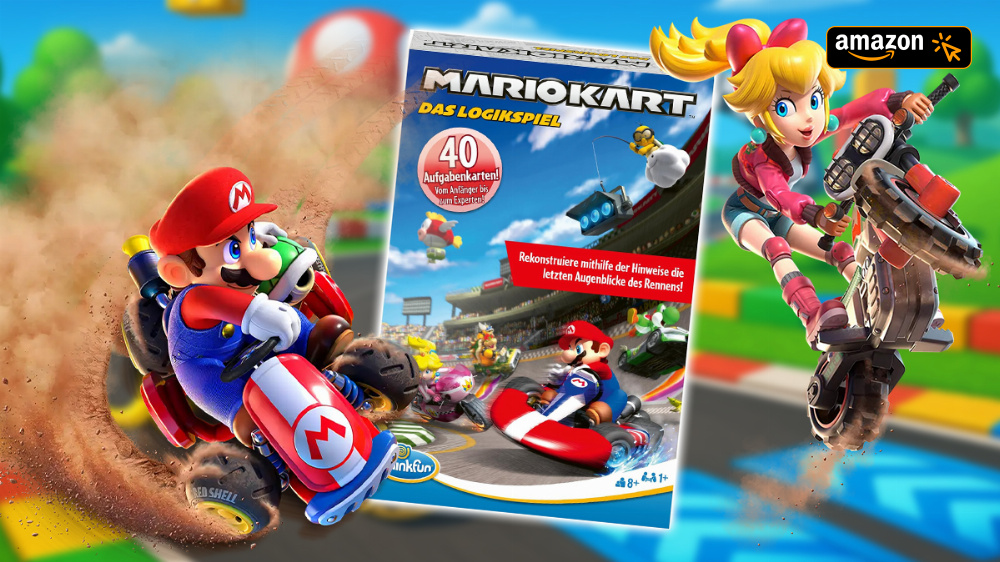 Keine Switch 2? Kein Problem: Für nur 13 € das Mario Kart Logikspiel zocken - ganz ohne Konsole 