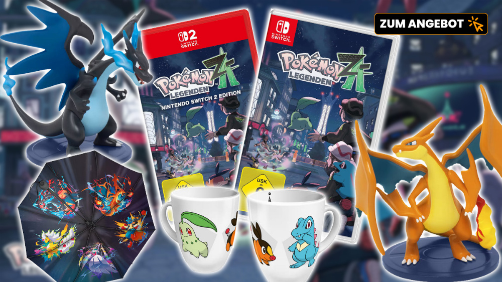 Jetzt vorbestellen! Pokémon Legenden: Z-A mit Boni für Nintendo Switch im Vorverkauf sichern