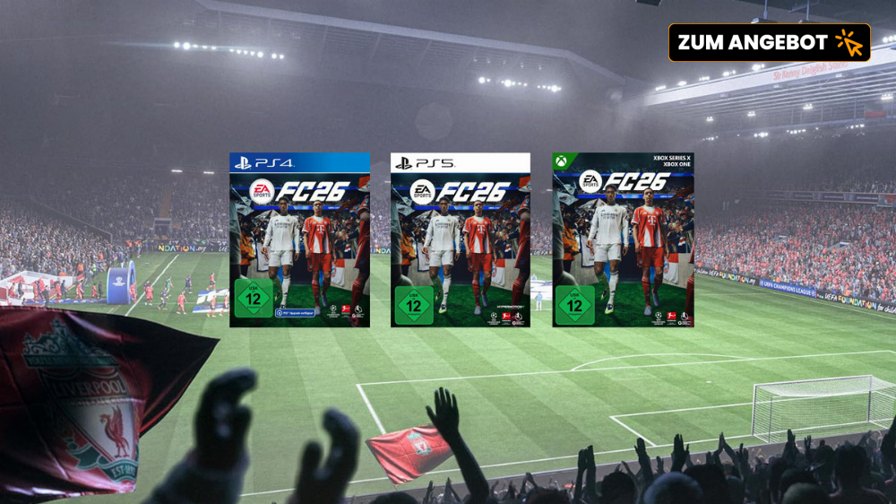 Warum mehr bezahlen? EA Sports FC 26 (PS5/Xbox) jetzt 10 Euro günstiger vorbestellen