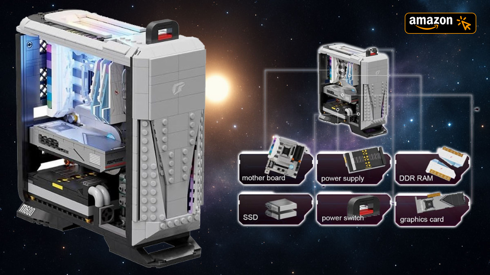Hat sogar eine Geforce RTX: Gaming-PC aus Klemmbausteinen fliegt kurz für 50 € raus