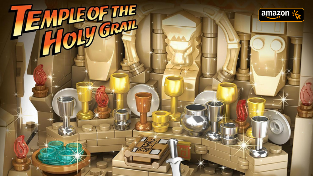 Lego liefert nicht? Jetzt MOC zu Indiana Jones Tempel des heiligen Grals für nur 63 Euro sichern
